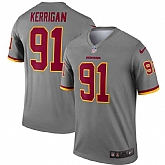 Nike Redskins 91 Ryan Kerrigan Gray Inverted Legend Jersey Dzhi,baseball caps,new era cap wholesale,wholesale hats